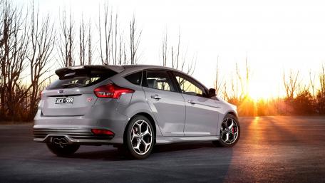 Sleek Ford Focus ST at Sunset wallpaper