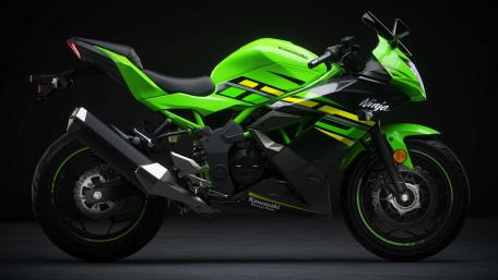 Vibrant Kawasaki Ninja Motorcycle Wallpaper wallpaper