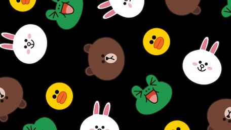 Adorable Cartoon Animal Pattern wallpaper