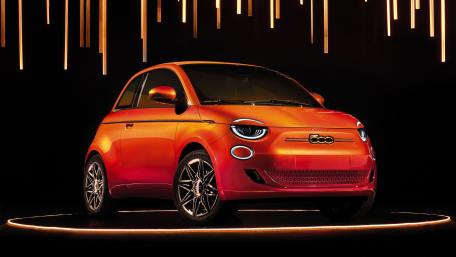 Vibrant Electric Car Artistry wallpaper