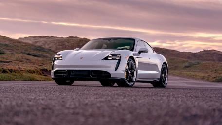Sleek Elegance of a White Sports Car wallpaper