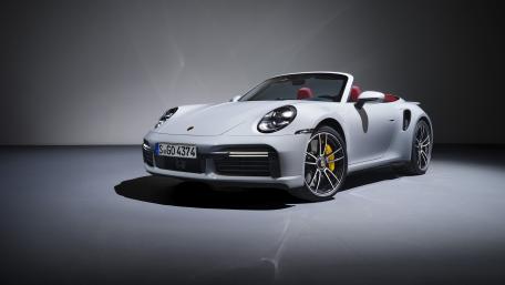Sleek White Sports Car wallpaper
