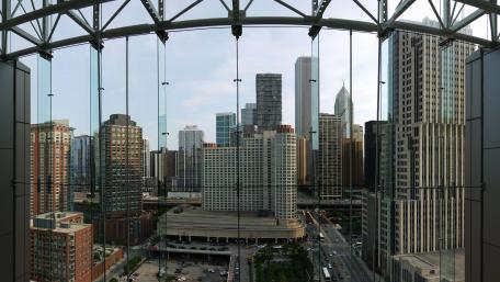 Buildings in Downtown Chicago wallpaper