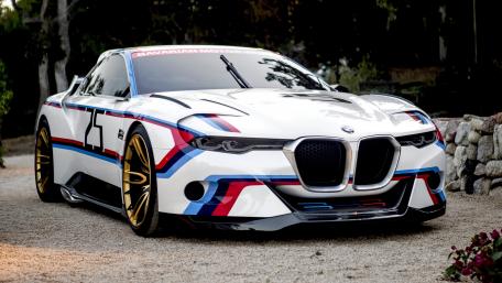 Sleek BMW Race Car Wallpaper wallpaper