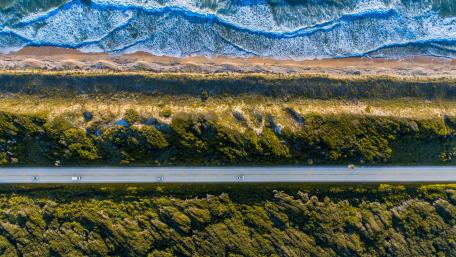 Coastal Serenity and Nature's Beauty wallpaper