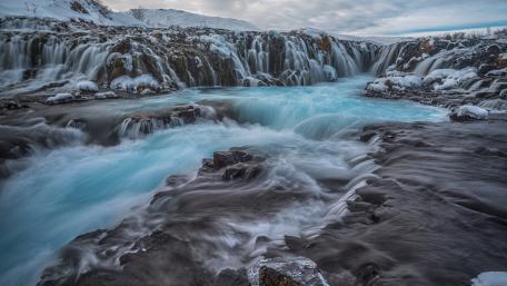 Bruarfoss wallpaper