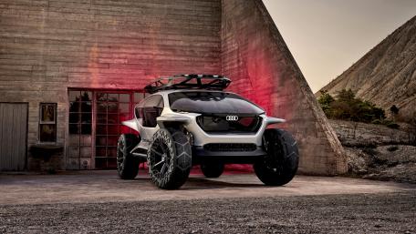 Futuristic Audi Concept Car Design for Dreamers wallpaper