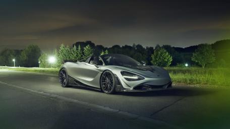 Sleek McLaren in Nighttime Elegance wallpaper