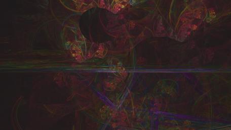 Vibrant Fractal Journey Through Colorful Depths wallpaper