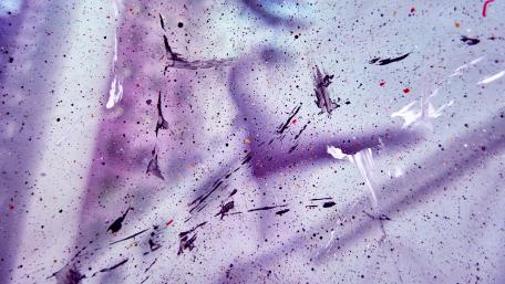 Purple Splashes and Spots Abstraction wallpaper