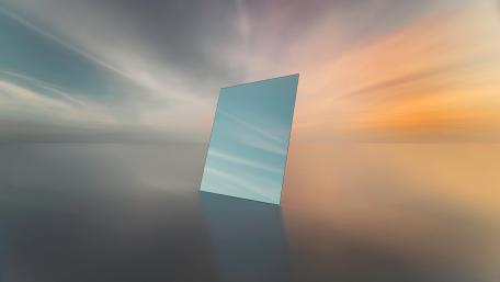 Reflective Skies and Horizons wallpaper