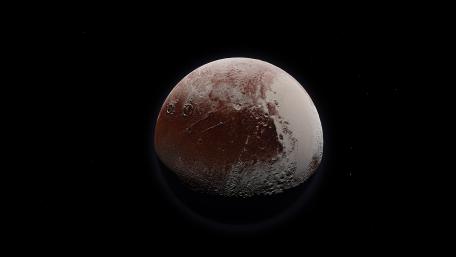Mysterious Planet in Deep Space wallpaper