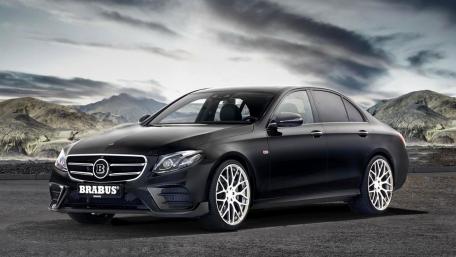 Sleek Brabus Luxury Sedan Wallpaper Design wallpaper