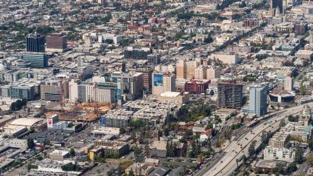 Hollywood Cityscape wallpaper