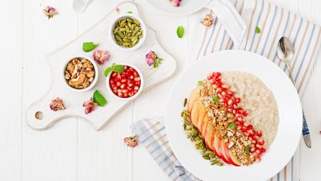 Deliciously Healthy Breakfast Bowl Inspiration wallpaper