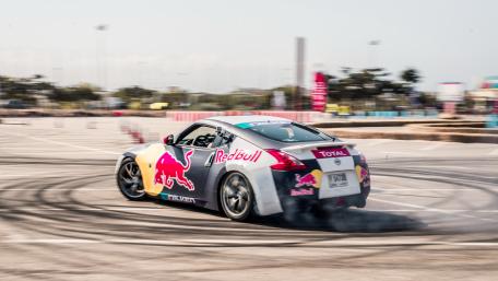 Thrilling Drift in Action wallpaper