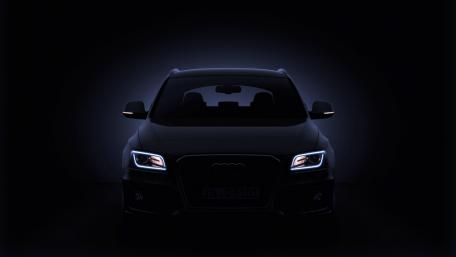 Mysterious Audi SUV in Shadow wallpaper
