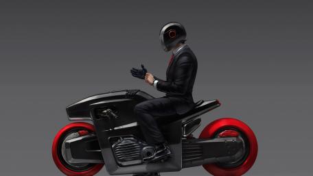 Blassy Biker wallpaper