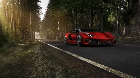 Lamborghini Aventador Mansory wallpaper
