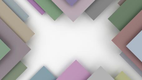 Minimalist pastel geometry art wallpaper