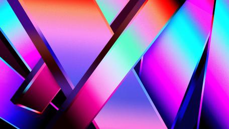 Bright colors 3D wallpaper