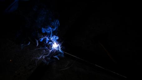 Mystical Sparks of Light in the Dark wallpaper