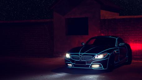 BMW lights wallpaper