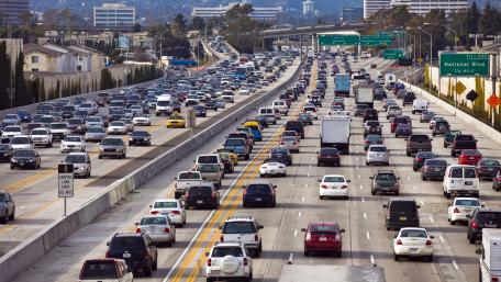 Traffic on I-405 wallpaper