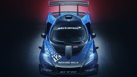 Dynamic McLaren GTR Racing Wallpaper Showcase wallpaper