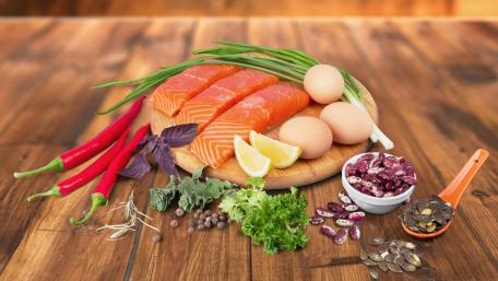 Vibrant Fresh Ingredients for Delicious Meals wallpaper