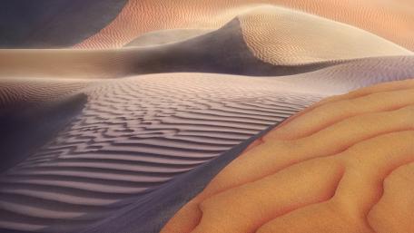 Sands of Time in Desert Tranquility wallpaper