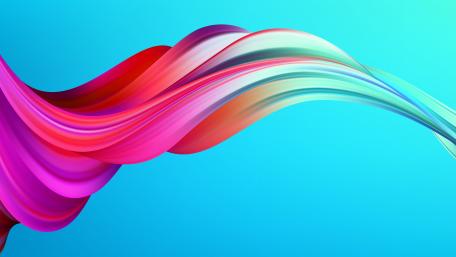 Vibrant Waves of Color wallpaper