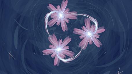 Flowerdance wallpaper