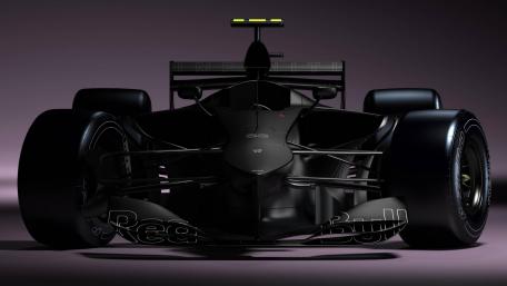 Fierce Elegance of a Formula One Racer wallpaper