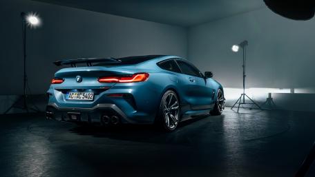 Sleek Blue BMW Sports Car Wallpaper wallpaper