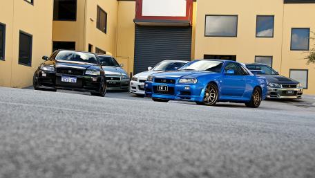 Nostalgic Gatherings of Iconic Sports Cars wallpaper