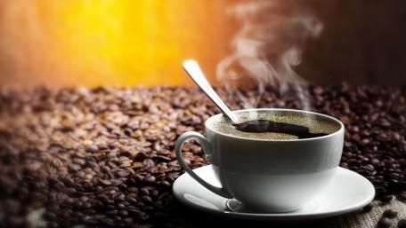 Warm Coffee Bliss in a Cup wallpaper