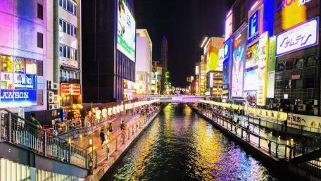 Vibrant Nightlife in the Cityscape wallpaper