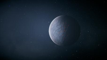 Mysterious Planet Shrouded in Cosmic Wonder wallpaper