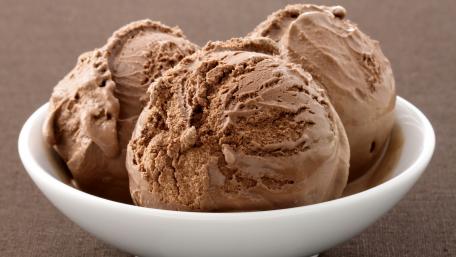 Indulgent Chocolate Ice Cream Delight wallpaper
