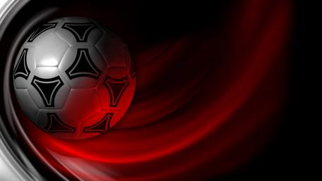 Dynamic Soccer Ball in Motion Wallpaper wallpaper