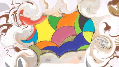 Puzzle pastels 2020 wallpaper