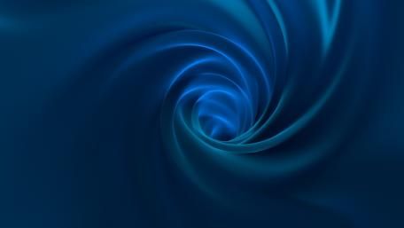 Mystical Blue Swirl Abstract Design wallpaper