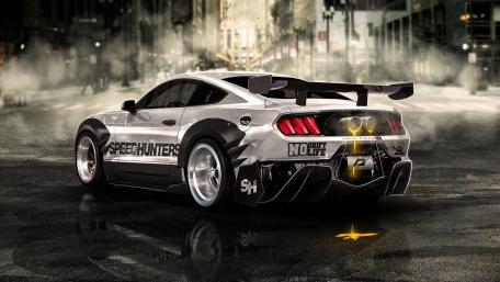 Dynamic Speed Hunter Car Wallpaper Creation wallpaper