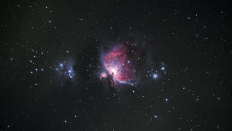 Celestial Wonders in the Night Sky wallpaper