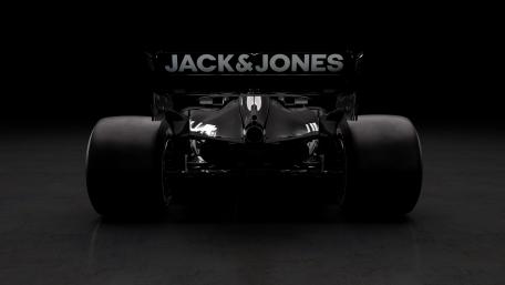 Sleek Black Race Car Wallpaper for Enthusiasts wallpaper