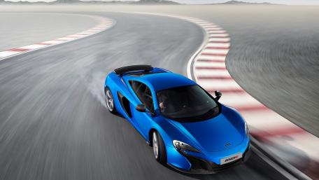 Speeding into the Future with Elegance and Power wallpaper