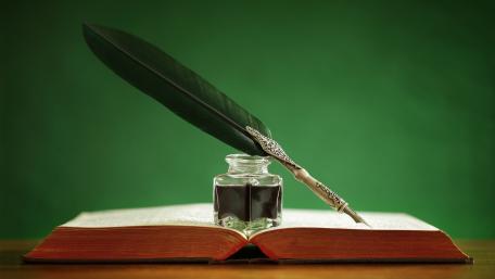 Timeless Ink and Inspiration wallpaper