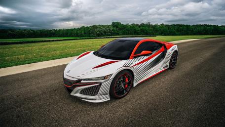 Sleek Racing Aesthetics in Motion wallpaper