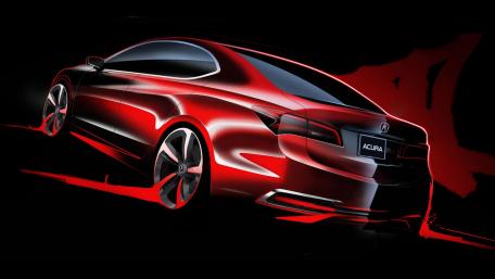 Sleek and Stylish Acura Car Design Wallpaper wallpaper